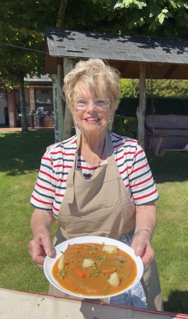 my grandmother arantxa with more than 50 years of experience in the gastronomy sector.