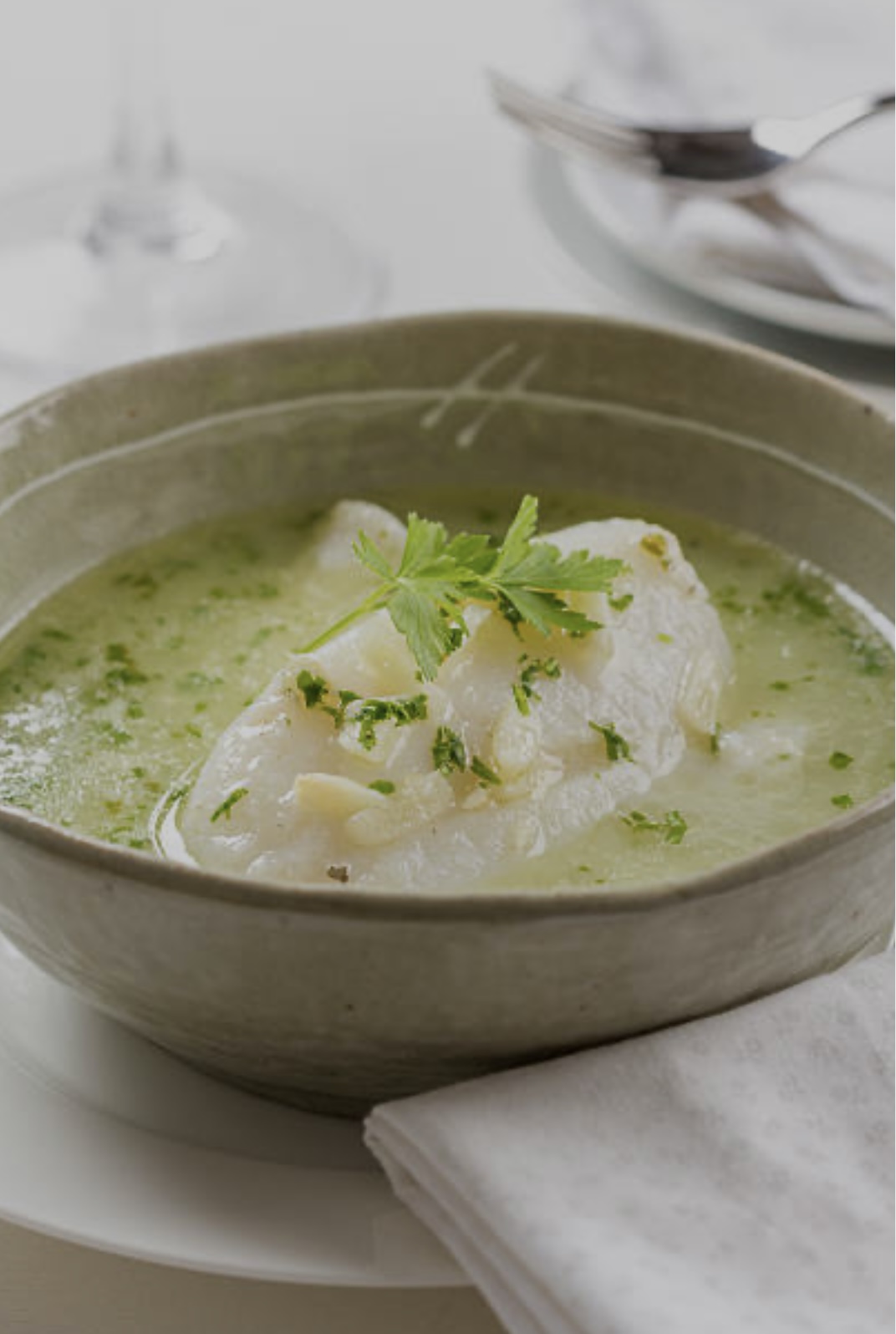 cod In pil pil sauce